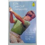 107TH OPEN GOLF CHAMPIONSHIP ST ANDREWS 1978 OFFICIAL PROGRAMME