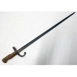 FRENCH MODEL 1886 CHASSEPOT BAYONET WITH 51CM LONG BLADE,