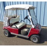 INGERSOLL-RAND CLUB CAR GOLF BUGGY WITH PETROL ENGINE Condition Report: Starts and