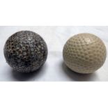 THE COLONEL BRAMBLE GOLF BALL AND SIMILAR ONE MARKED BABY KITE