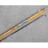 MARTIN JAMES "YARMOUTH" 2 PIECE ROD 11 7 WITH MARTIN JAMES ROD BAG