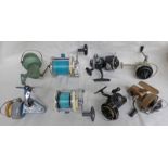 6 SPINNING REELS TO INCLUDE PFLUEGER 510 AMBIDEX,