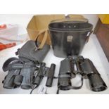 PAIR OF VIKING 8 X 32 BINOCULARS & CASE, PAIR OF 10 X 25 BINOCULARS ,