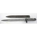 FIRST WORLD WAR (WW1) GERMAN EB13 BAYONET WITH 31.