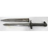 SWEDISH PATTERN 1896 BAYONET WITH 21.