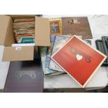 SELECTION OF 45 RPM'S RECORDS AND LP'S TO INCLUDE BEATLES HELP, WE CAN WORK IT OUT,