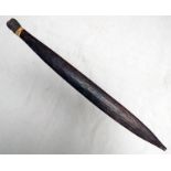 ABORIGINAL SPEAR THROWER WITH GUMMED END - 85.