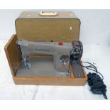 SINGER SEWING MACHINE 201K WITH CASE