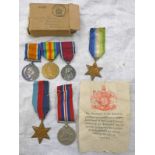 WW1 VICTORY MEDAL AND 1914-1918 WAR MEDAL AWARDED TO C.Z. 7538 T. DAVIDSON A.B. R.N.V.R.