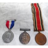 WW1 1914-1918 MEDAL TO A 83118 P.T.E J E BOWEN R.A.M.