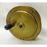 UNMARKED 4 1/4" BRASS REEL