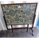 TAPESTRY FRAMED FOLDING COFFEE TABLE