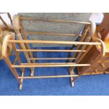 PINE TOWEL RAIL & 1 OTHER