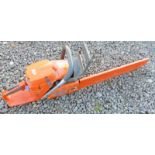 HUSQVARNA 390XP CHAINSAW Condition Report: Item is sold as seen with no guarantee.