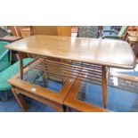 ERCOL COFFEE TABLE LENGTH 104 CMS Condition Report: overall good condition