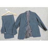 CHARCOAL 2 PIECE WOOL SUIT