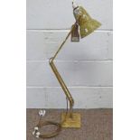 PAINTED ADJUSTABLE ANGLE POISE TABLE LAMP