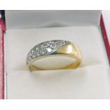 DIAMOND SET RING,