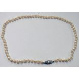 MIKIMOTO CULTURED PEARL NECKLACE,