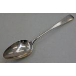 EARLY 19TH CENTURY SCOTTISH SILVER DESERT SPOON BY ROBERT MCGREGOR PERTH CIRCA 1810