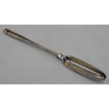 19TH CENTURY SILVER MARROW SCOOP BY THOMAS BARKER,