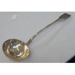 SILVER SOUP LADLE LONDON 1837