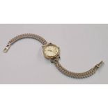 9CT GOLD LADIES CITIZEN QUARTZ WRISTWATCH - 13.