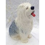 LARGE BESWICK OLD ENGLISH SHEEPDOG - 29CM TALL