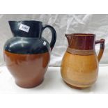 SMITH & CO OLD KENT ROAD POTTERY JUG & 2 PINT POTTERY JUG,