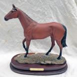 ROYAL DOULTON LIMITED EDITION DA218 RED RUM Condition Report: Has been of its base &