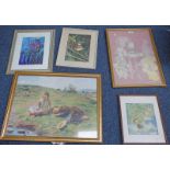 GOOD SELECTION OF FRAMED PRINTS