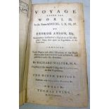 A VOYAGE AROUND THE WORLD IN THE YEARS MDCCXL, I, II, III, IV BY GEORGE ANSON,