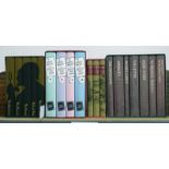 SELECTION OF FOLIO SOCIETY PUBLISHED BOOK SETS TO INCLUDE SHERLOCK HOLMES COMPLETE STORIES,