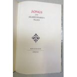 SONGS FROM SHAKESPEARE'S PLAYS BY BRIAN DEAKIN,