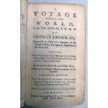 A VOYAGE ROUND THE WORLD, IN THE YEARS MDCCXL, I, II, II, IV BY GEORGE ANSON,