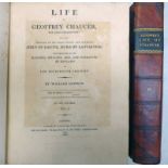 LIFE OF GEOFFREY CHAUCER, THE EARLY ENGLISH POET BY WILLIAM GODWIN,