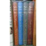 FOLIC SOCIETY HERCULE POIROT NOVELS 4 VOLUME SET BY AGATHA CHRISTIE TO INCLUDE THE MYSTERIOUS