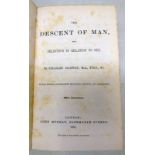 THE DESCENT OF MAN AND SELECTION IN RELATION TO SEX BY CHARLES DARWIN, 2ND EDITION,