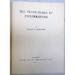 THE PLACE-NAMES OF ABERDEENSHIRE BY WILLIAM M ALEXANDER - 1952