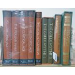 SELECTION OF FOLIO SOCIETY PUBLISHED BOOKS RELATING TO ANCIENT HISTORY TO INCLUDE THE GREEK MYTHS