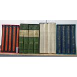 SELECTION OF FOLIO SOCIETY PUBLISHED BOOK SETS TO INCLUDE ERNEST HEMINGWAY IN 5 VOLUMES - 1999,