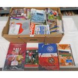 SELECTION OF VARIOUS FOOTBALL PROGRAMMES TO INCLUDE MONTROSE, ABERDEEN, DUNDEE UNITED,