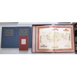 THE QUEEN MARY ATLAS FACSIMILE EDITION BY THE FOLIO SOCIETY, FULLY LEATHER BOUND,
