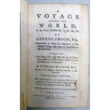 A VOYAGE ROUND THE WORLD IN THE YEARS MDCCXL, I, II, III, IV BY GEORGE ANSON,