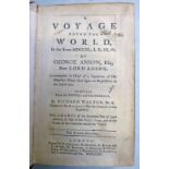 A VOYAGE ROUND THE WORLD, IN THE YEARS MDCCXL, I ,II, III, IV BY GEORGE ANSON,