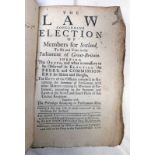 THE LAW CONCERNING ELECTION OF MEMBERS FOR SCOTLAND TO SIT AND VOTE IN THE PARLIAMENT OF