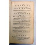 THE NARRATIVE OF THE HONOURABLE JOHN BYRON (COMMODORE IN A LATE EXPEDITION ROUND THE WORLD) WRITTEN