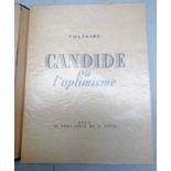 CANDIDE OU L'OPTIMISME BY VOLTAIRE, LIMITED EDITION NO.