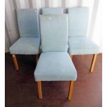 SET OF 4 DINING CHAIRS