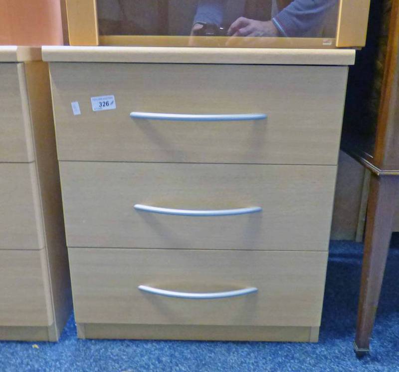 3 SHORT DRAWER CABINET WIDTH 48 CM X HEIGHT 55CM